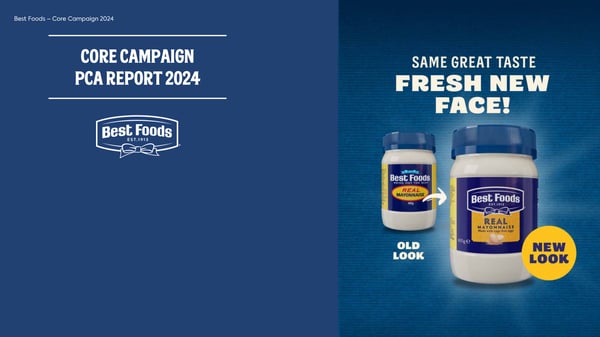 Meet the Fresh new face of your favourite mayo