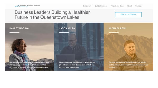Home for Healthier Business: Helping Queenstown Lakes District diversify its economy after Covid