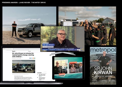 A MITEY Achievement with Sir John Kirwan and Land Rover