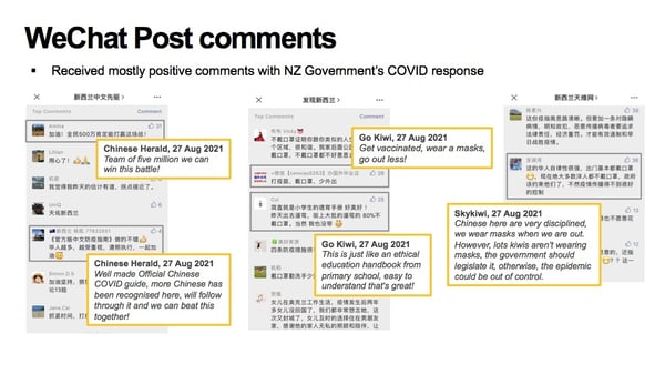 Navigate NZ Chinese Community successfully through COVID-19 lockdown