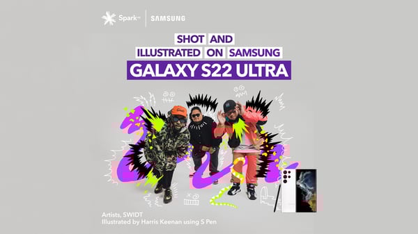 Spark and Samsung Inspired by Creativity campaign.