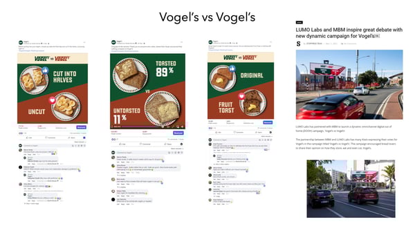 Vogel's vs Vogel's