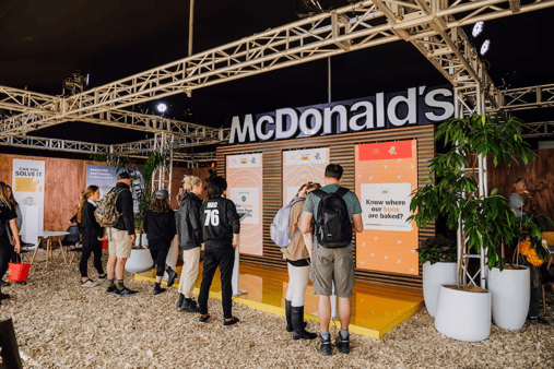 Macca's at Fieldays - the most successful sequel ever
