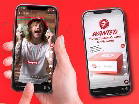 Pizza Hut’s TikTok Content Creator