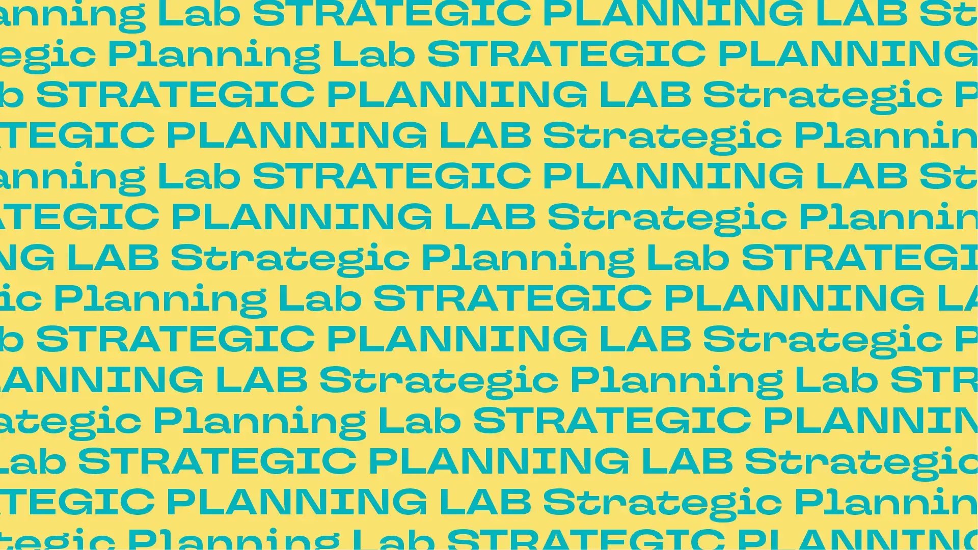 Strategic Planning Lab