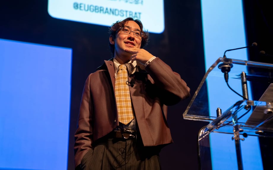 Eugene Healey speaking at Media Spotlight 2026