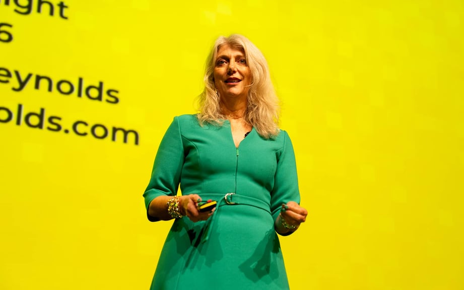 Melissa Clark-Reynolds speaking at Media Spotlight 2026