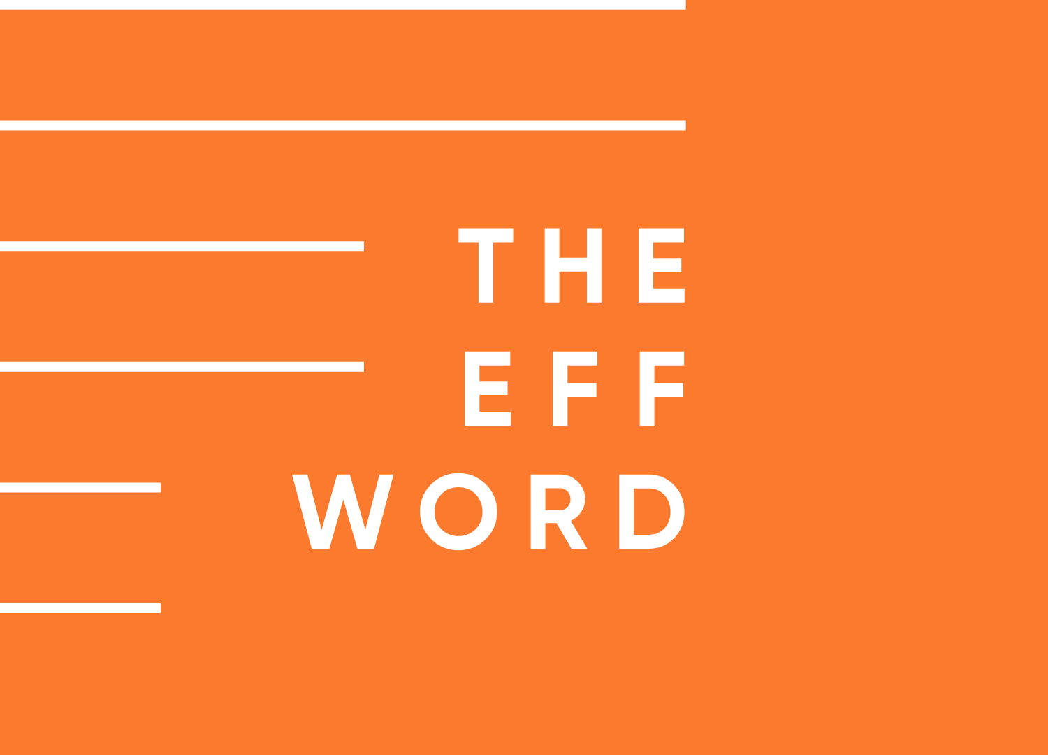 EFF Word - Tile