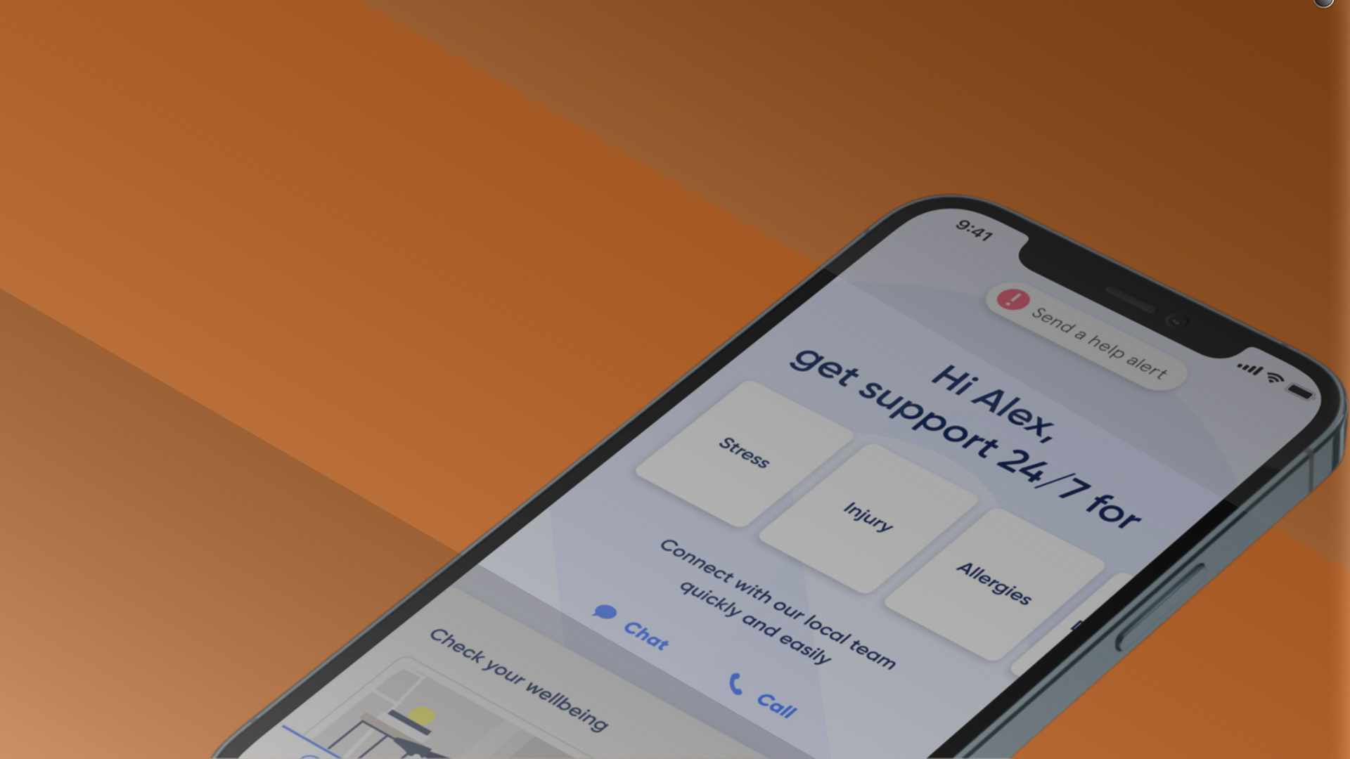 Website Header - Wellbeing Plain